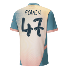 FODEN #47 Manchester City 2024/25 fourth away soccer jersey - Definitely City Go Soccer World Shop