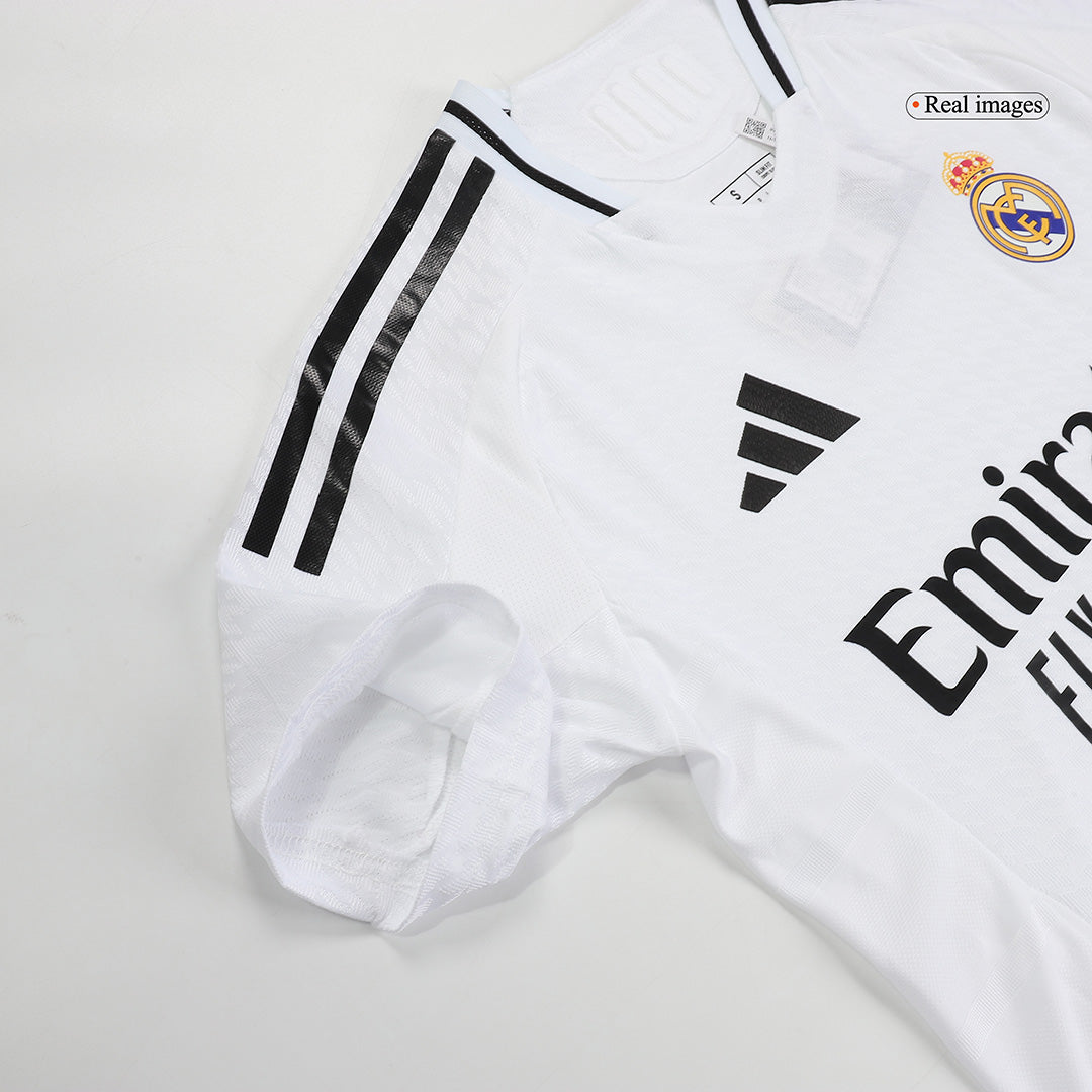 Player version Real Madrid home soccer kit (jersey + shorts) 2024/25 Go Soccer World Shop