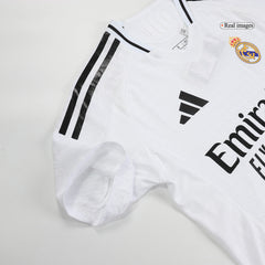 Player version Real Madrid home soccer kit (jersey + shorts + socks) 2024/25 Go Soccer World Shop