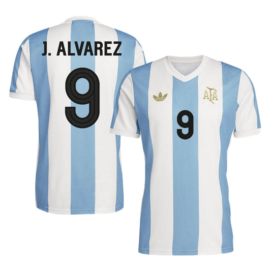 Argentina J.ALVAREZ #9 2024 Men's soccer jersey Go Soccer World Shop