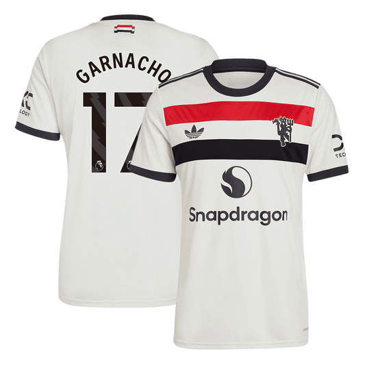 GARNACHO #17 Manchester United 2024/25 third away soccer jersey Go Soccer World Shop