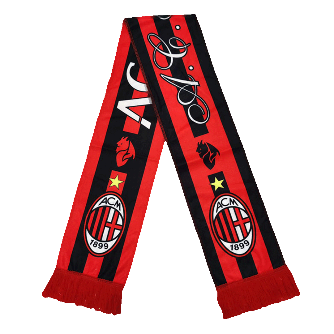 AC Milan scarf in red Go Soccer World Shop