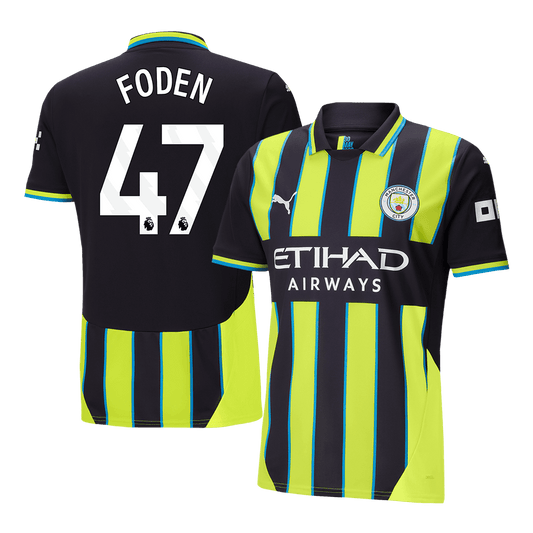 FODEN #47 Manchester City 2024/25 away soccer jersey Go Soccer World Shop