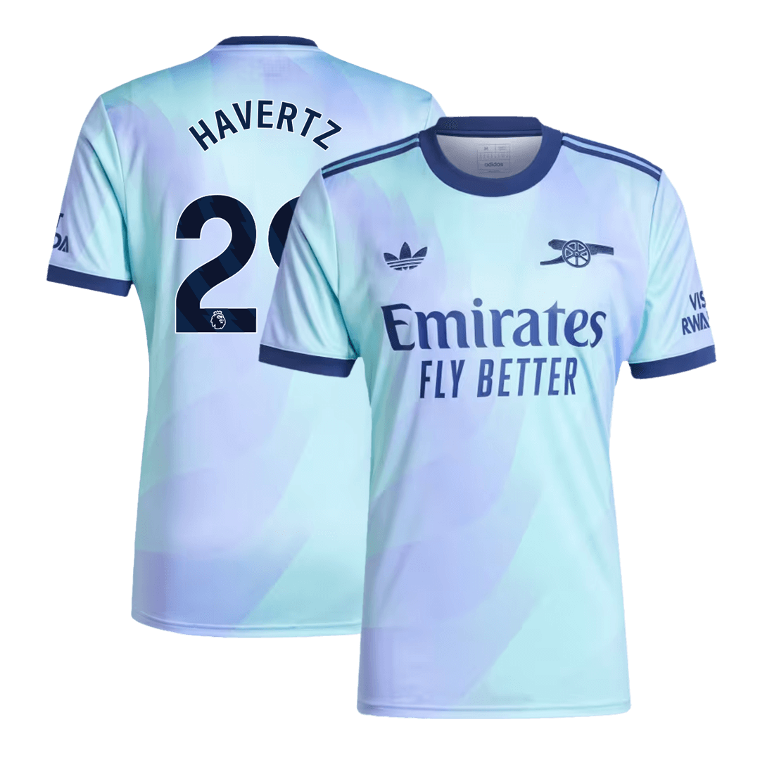 HAVERTZ #29 Arsenal third away soccer jersey 2024/25 Go Soccer World Shop