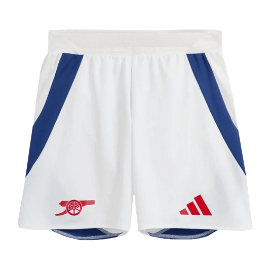 Player Version Arsenal Home Soccer Shorts 2024/25 Go Soccer World Shop