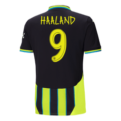 HAALAND #9 Manchester City 2024/25 away soccer jersey - UCL Go Soccer World Shop