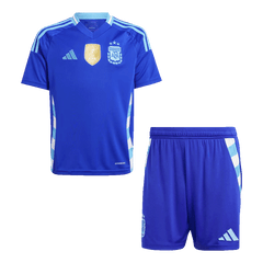 Argentina kids away jersey set (jersey + shorts) 2024 Go Soccer World Shop