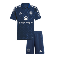 Manchester United children's away soccer kit (jersey + shorts) 2024/25 Go Soccer World Shop