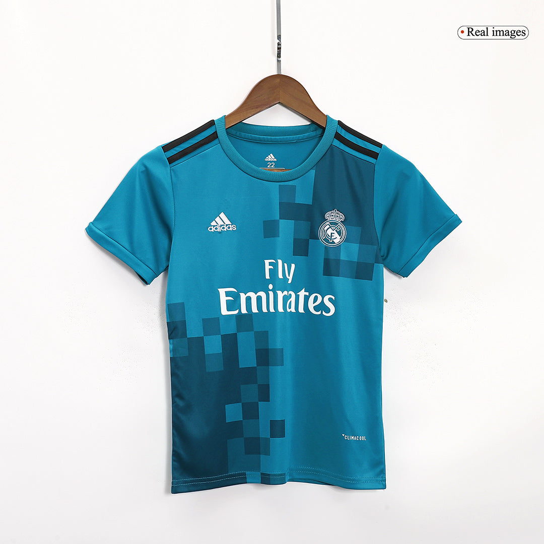 Real Madrid third away soccer kit for children (jersey + shorts) 2017/18 Go Soccer World Shop