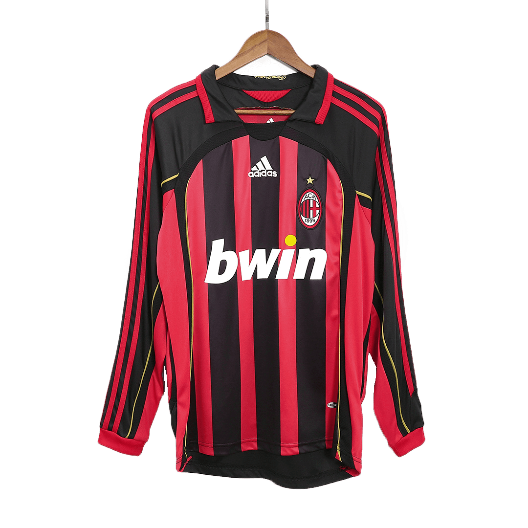 2006/07 AC Milan retro long-sleeved soccer jersey Go Soccer World Shop