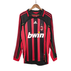 RONALDO #99 2006/07 AC Milan retro long sleeve soccer jersey Go Soccer World Shop