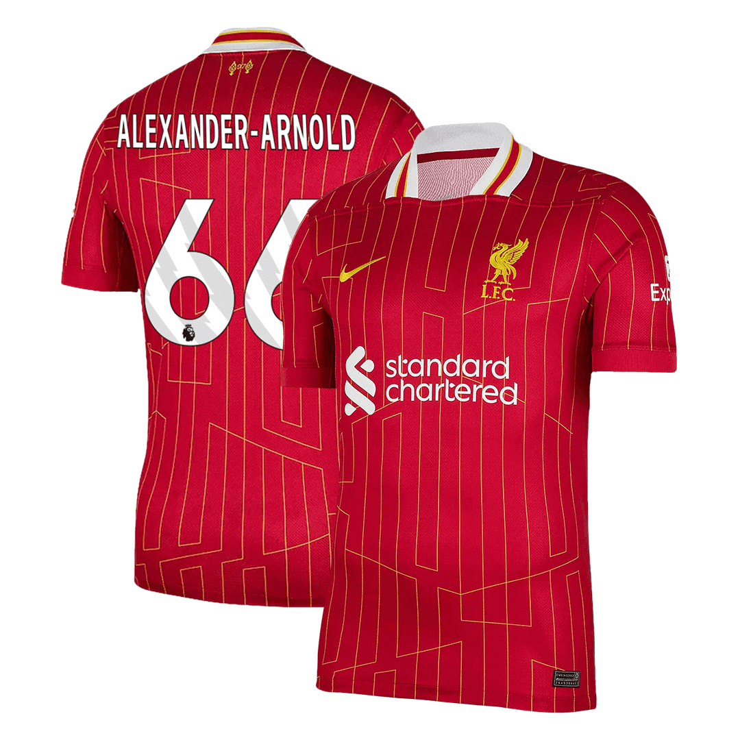 ALEXANDER-ARNOLD #66 Liverpool Home soccer jersey 2024/25 Go Soccer World Shop