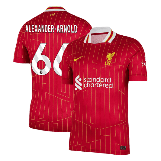 ALEXANDER-ARNOLD #66 Liverpool Home soccer jersey 2024/25 Go Soccer World Shop