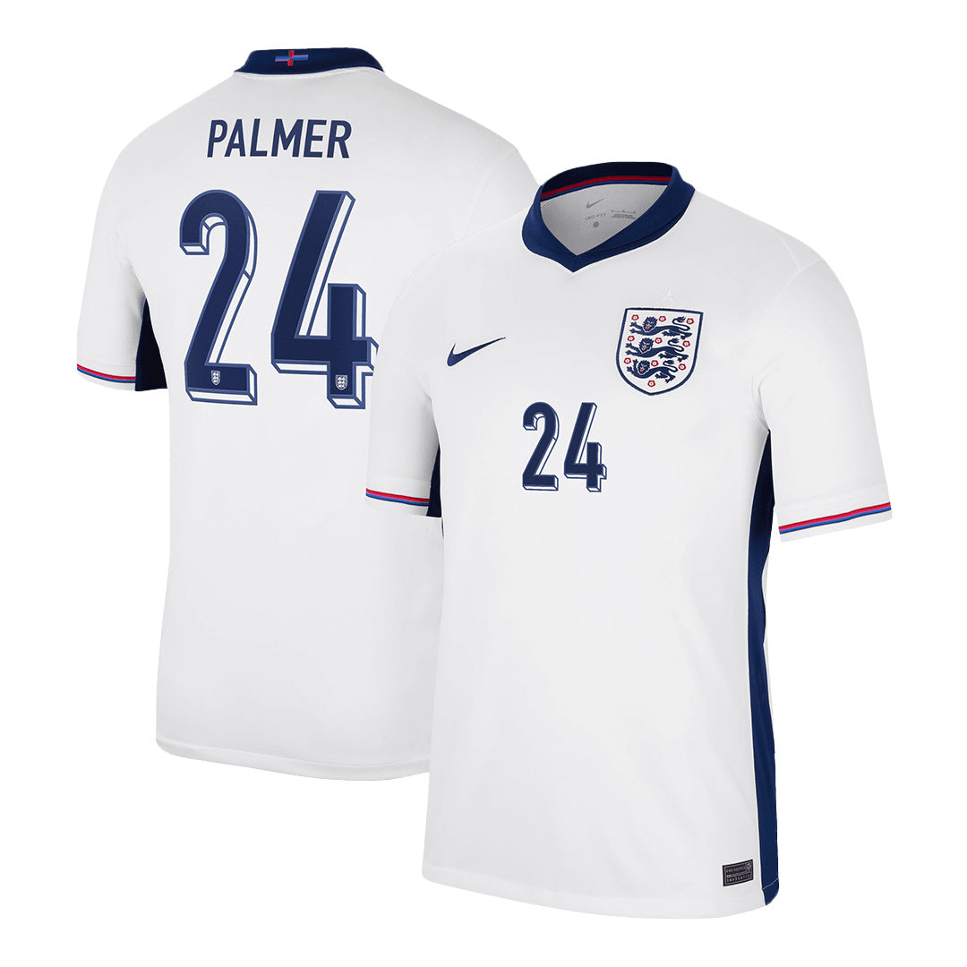 [Super Quality] England PALMER #24 Euro 2024 Men's Home soccer jersey Go Soccer World Shop