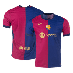 Player version Barcelona Home 2024/25 soccer jersey