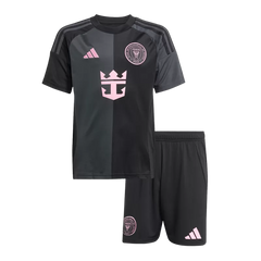 Cheap Kid's Inter Miami CF Away Soccer Jersey Kit (Jersey + Shorts) 2025