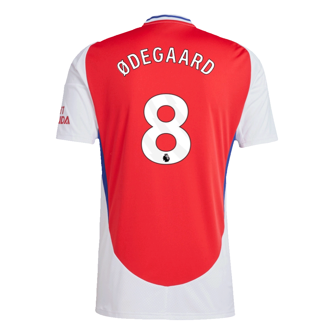 Ødegaard #8 Arsenal 2024/25 home soccer jersey Go Soccer World Shop