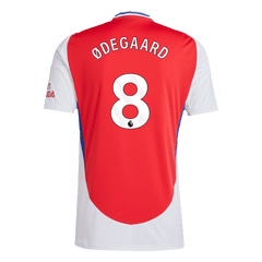 Ødegaard #8 Arsenal 2024/25 home soccer jersey Go Soccer World Shop