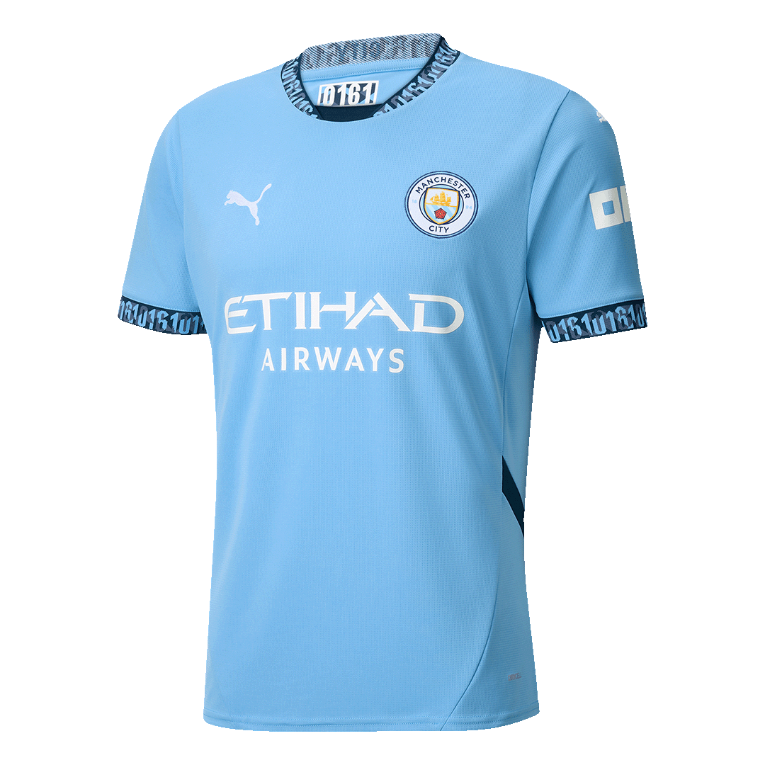 CHAMPIONS #24 Manchester City 2024/25 soccer jersey Go Soccer World Shop