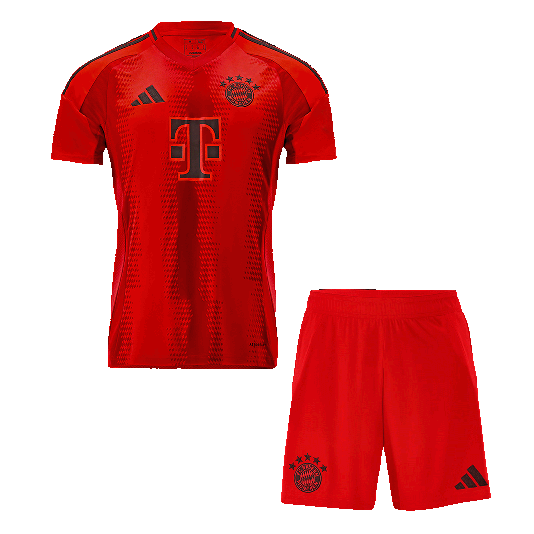 Bayern Munich home soccer jersey set (jersey + shorts) 2024/25 Go Soccer World Shop