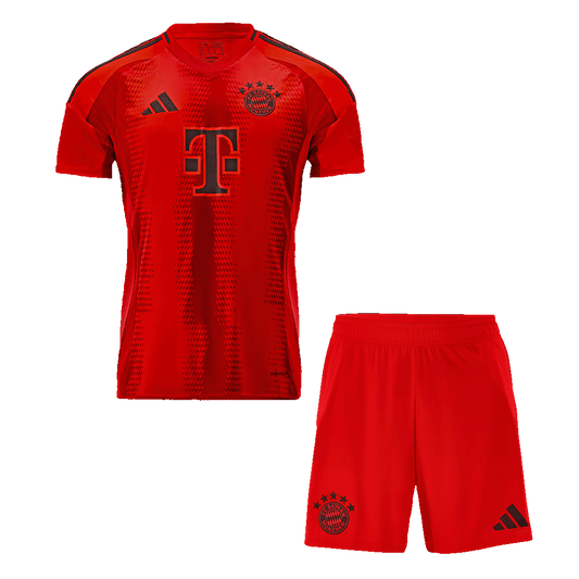 Bayern Munich home soccer jersey set (jersey + shorts) 2024/25 Go Soccer World Shop