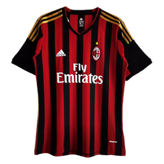 AC Milan Retro 2013/14 home soccer jersey Go Soccer World Shop