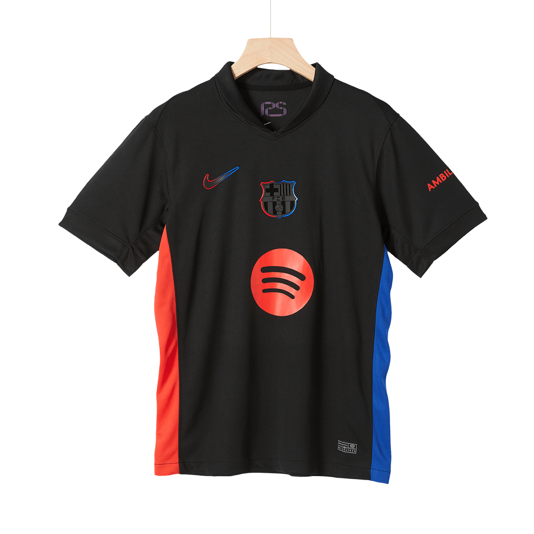 Barcelona 2024/25 away soccer jersey - Spotify logo without text Go Soccer World Shop