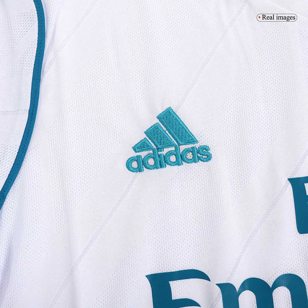 Real Madrid Retro 2017/18 home jersey Go Soccer World Shop