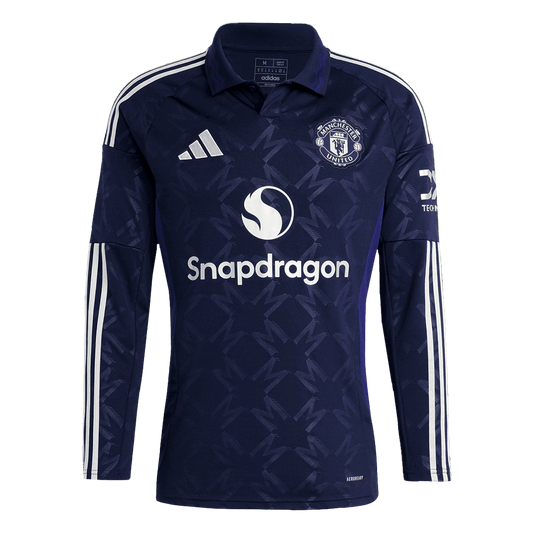 Manchester United away long-sleeved soccer jersey 2024/25 Go Soccer World Shop