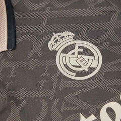 Third Real Madrid away soccer jersey for the 2024/25 season in the player's version Go Soccer World Shop