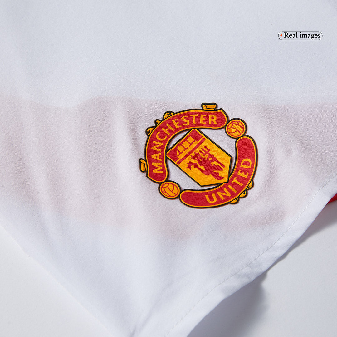 Manchester United Player version soccer shorts 2024/25