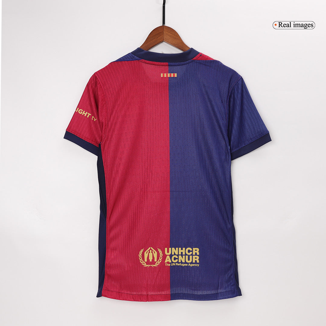 Player Version Barcelona Home Soccer Jersey 2024/25 Go Soccer World Shop