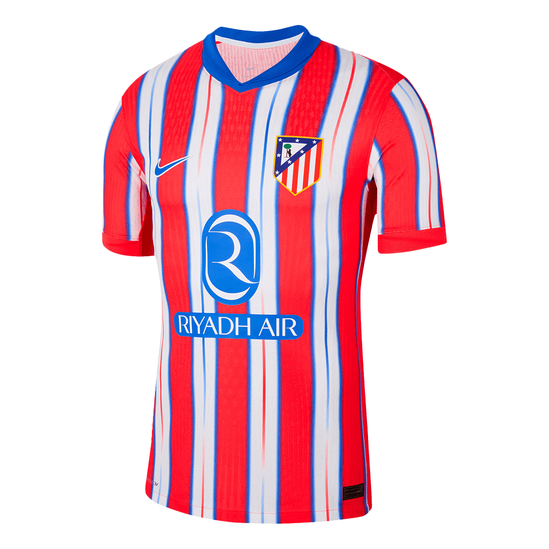 Player Version Atletico Madrid Home Soccer Jersey 2024/25 Go Soccer World Shop