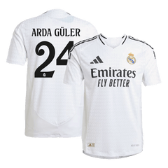 Player version Arda Güler #24 Real Madrid Home soccer jersey 2024/25