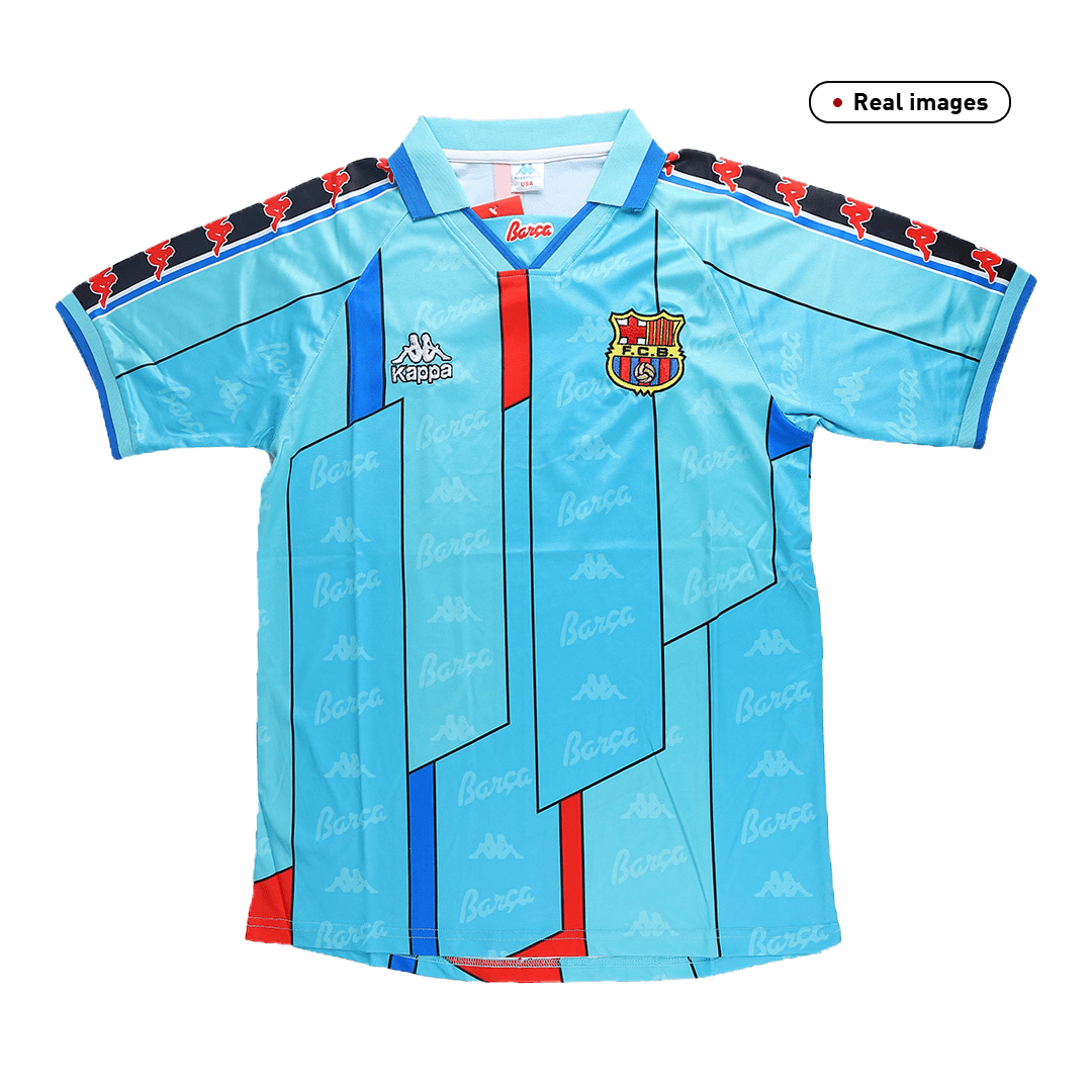 Barcelona away soccer jersey in retro style 1996/97 Go Soccer World Shop