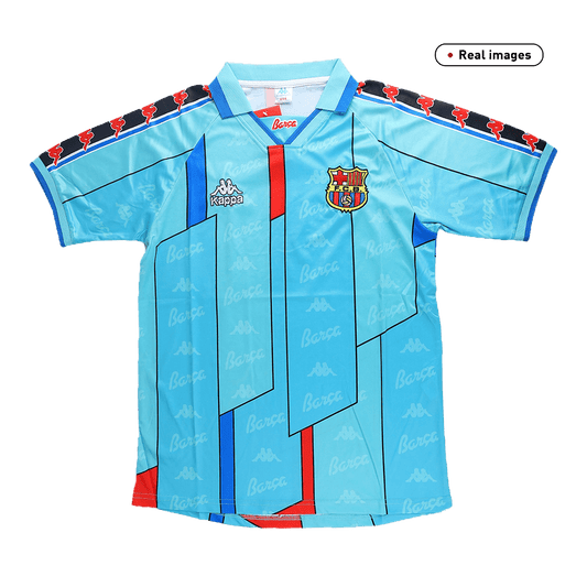 Barcelona away soccer jersey in retro style 1996/97 Go Soccer World Shop