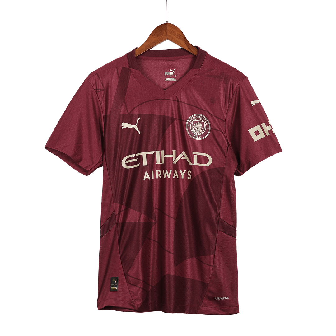 Player Version Manchester City Third Away Soccer Jersey 2024/25 Go Soccer World Shop