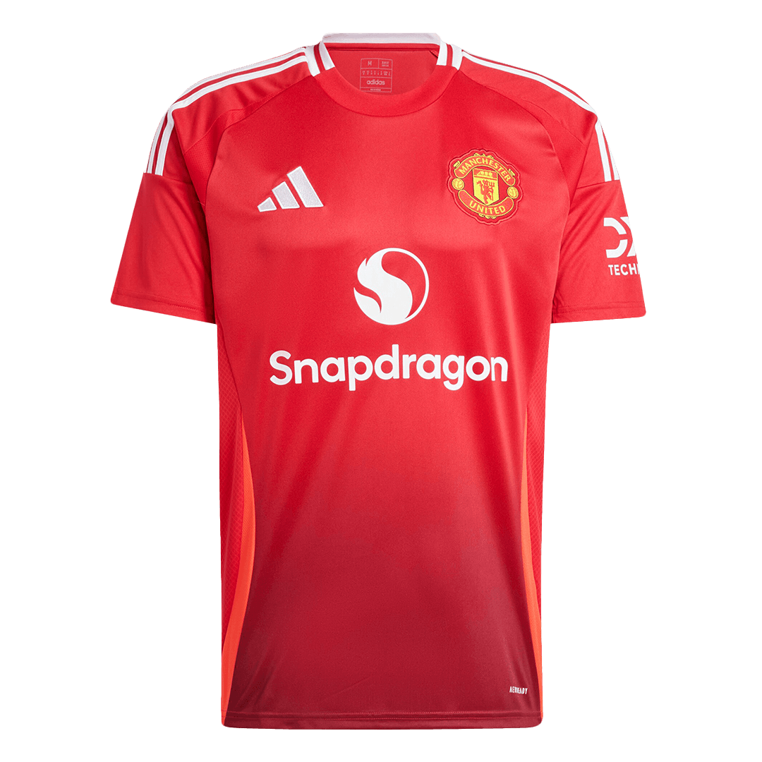 Manchester United 2024/25 home soccer jersey Go Soccer World Shop