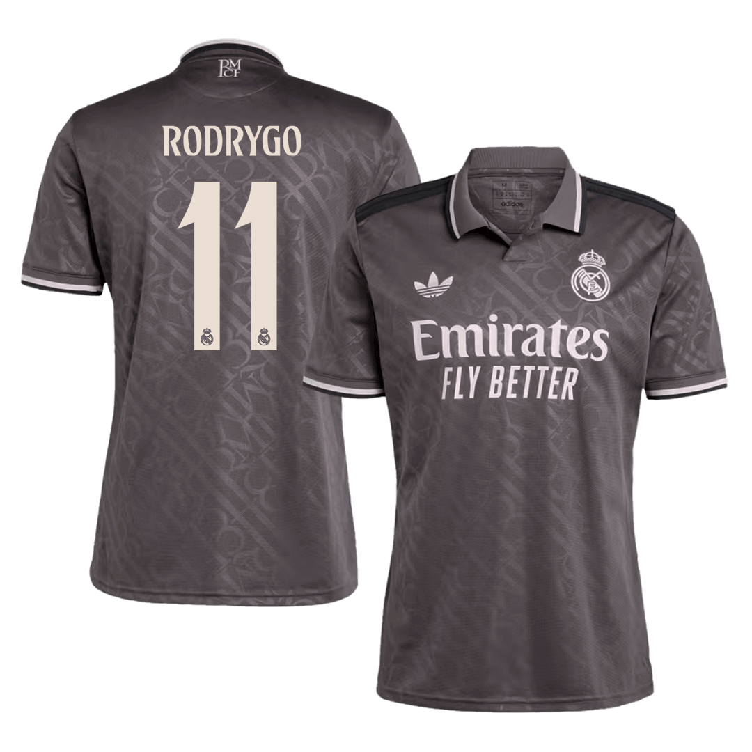 RODRYGO #11 Real Madrid third away soccer jersey 2024/25 Go Soccer World Shop