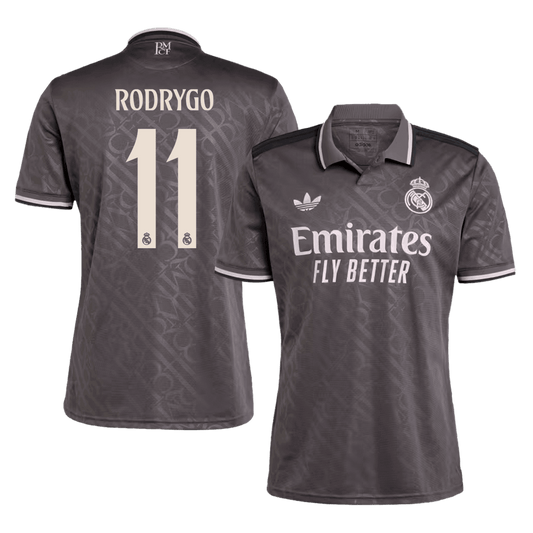 RODRYGO #11 Real Madrid third away soccer jersey 2024/25 Go Soccer World Shop