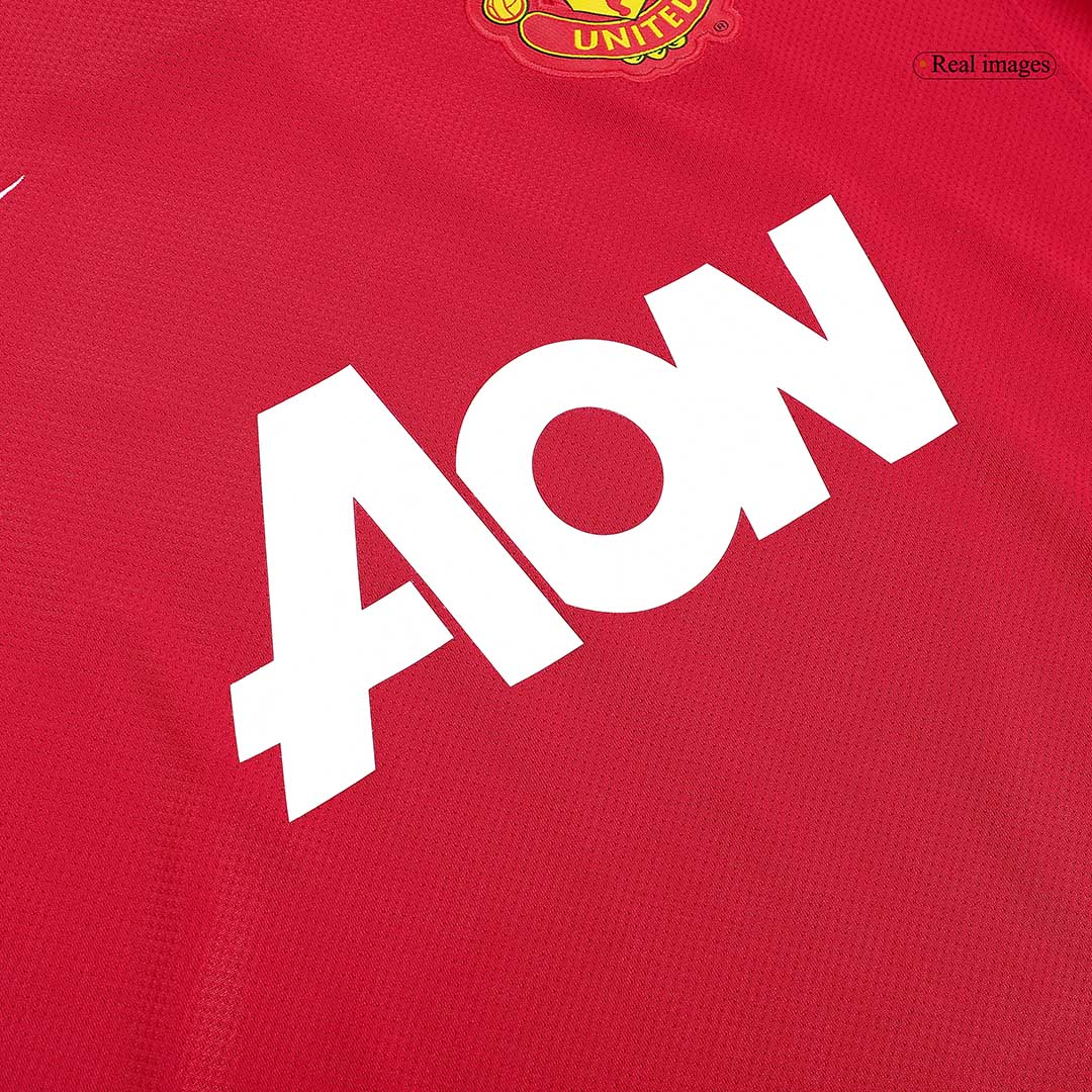 Manchester United Retro 2011/12 home soccer jersey Go Soccer World Shop