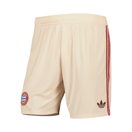 Bayern Munich soccer shorts for the third away season 2024/25 Go Soccer World Shop