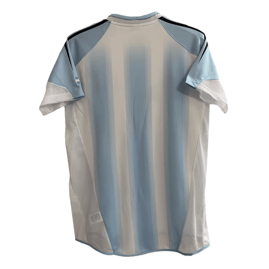 Argentina home soccer jersey in retro style 2004/05 Go Soccer World Shop