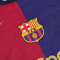 Player version LAMINE YAMAL #19 Barcelona Home soccer jersey 2024/25 Go Soccer World Shop