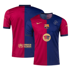 Barcelona Home soccer jersey 2024/25 - 125th Anniversary (Spotify logo without text) Go Soccer World Shop