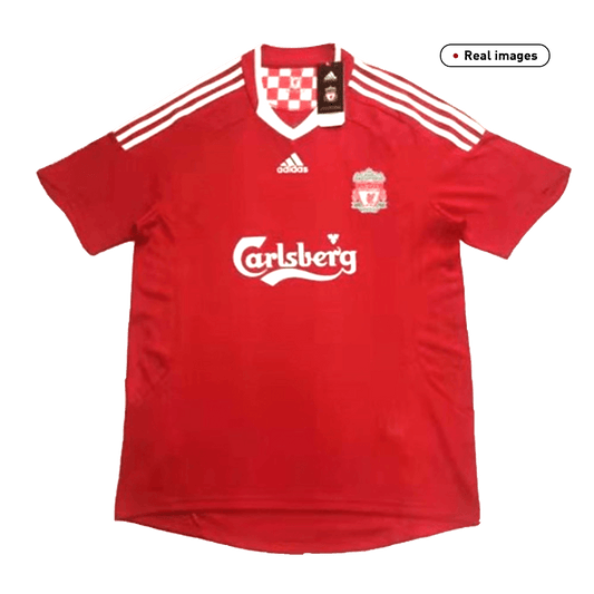 Liverpool Retro 2008/09 soccer jersey Go Soccer World Shop