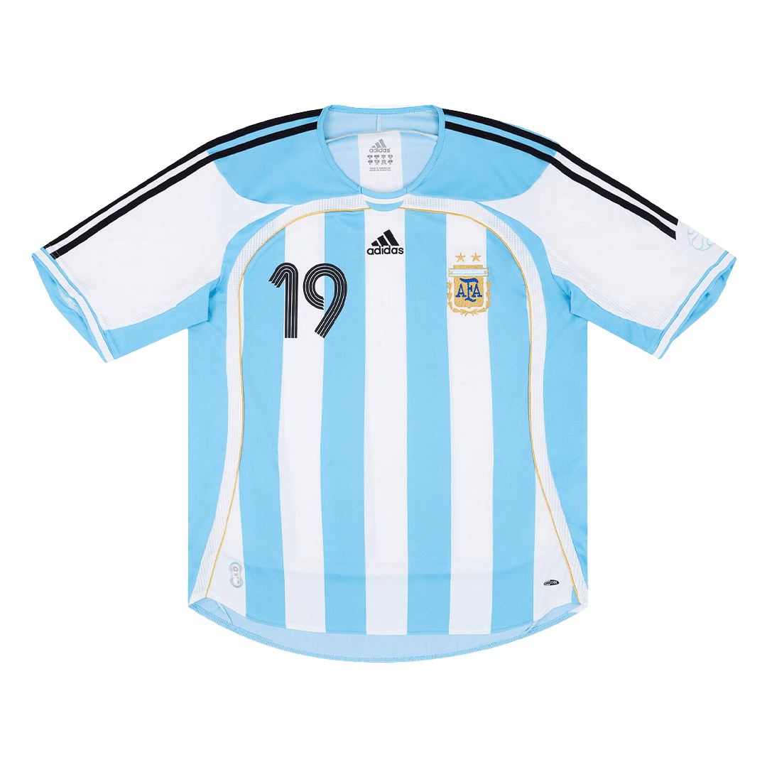 MESSI #19 Argentina 2006 Classic Home jersey Go Soccer World Shop