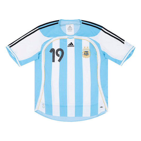 MESSI #19 Argentina 2006 Classic Home jersey Go Soccer World Shop