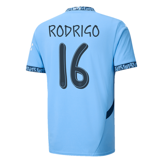 RODRIGO #16 Manchester City 2024/25 soccer jersey - UCL Go Soccer World Shop