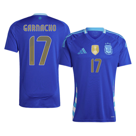 [Super Quality] Argentina GARNACHO #17 2024 Men's Away soccer jersey Go Soccer World Shop